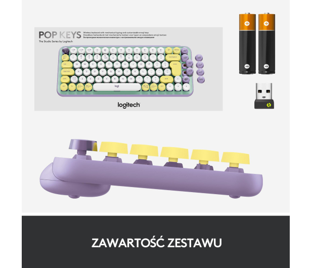 LOGITECH POP KEYS Fresh Vibes US INTL - 716619 - zdjęcie 11